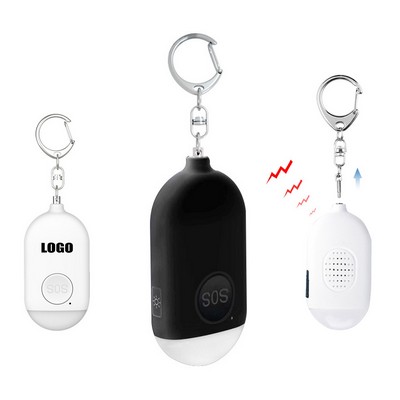 Rechargeable SOS Alarm w/Flashlight