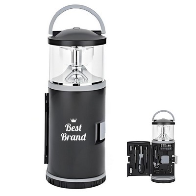 15-Piece Tool Set Kit Camping Light