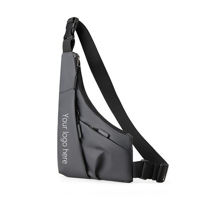 Membrana dermalis Small Sling Bag for Men Crossbody Bag Chest Shoulder Bag Anti Theft Travel purse B