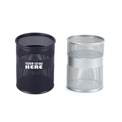 Metal Mesh Pen Holder