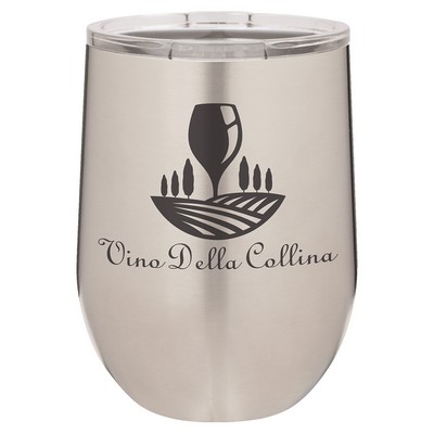 Polar Camel 12 oz. Stemless Wine Tumbler