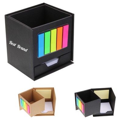 Rotatable Memo Pad Box
