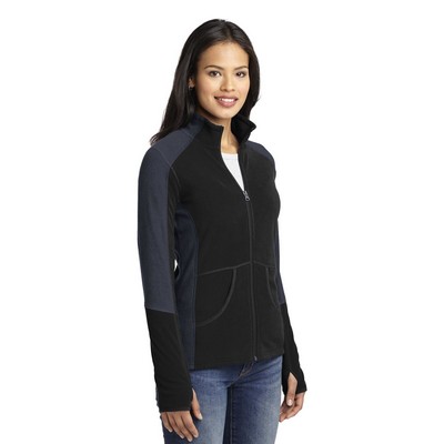Port Authority Women's Colorblock Microfleece Jacket