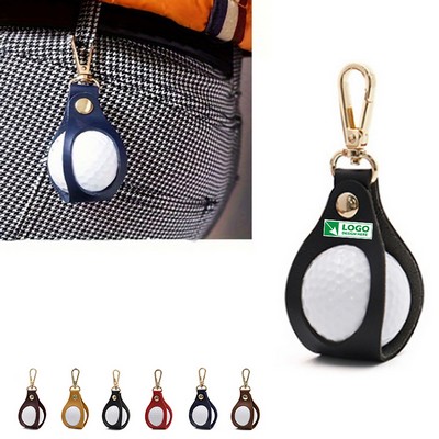 Waist-Mounted Golf Ball Bag with Clip