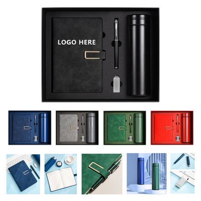 4-Piece Business Gift Set Notebook
