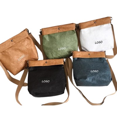 Dupont Paper Eco-Friendly Waterproof Sling Tote Bag