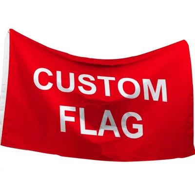 5'x8' Advertising Double Sided Digitally Printed Polyester Flag