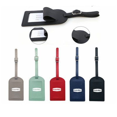 PU Luggage Tag Case