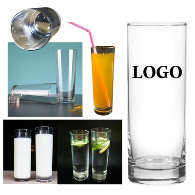 12 Oz Clear Glass
