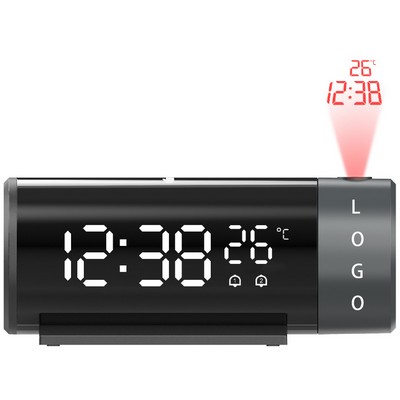 Red Line Projection LED Digital Alarm Clock
