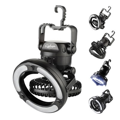 LED Camping Lantern with Fan