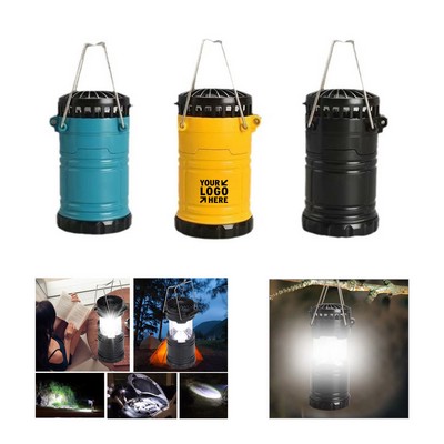 2" 1 Retractable Camping Lantern With Fan
