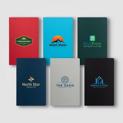 Rime FSC Paper Soft Cover Lined Notebook - A5 - Full-Color Inkjet