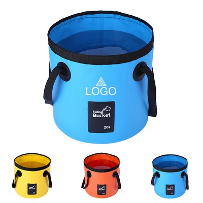 20L Collapsible Bucket Water Container