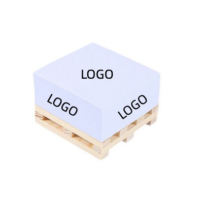 Cube Adhesive Note with Pallet