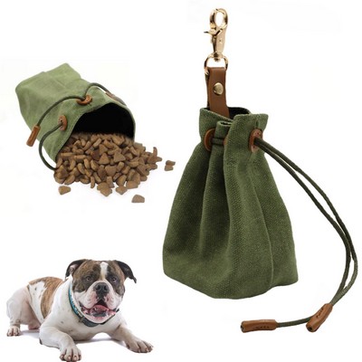 Canvas Pet Treat Pouch