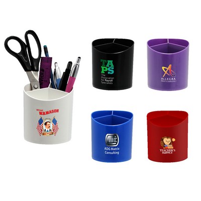 Recycled Desk Organizer, Full Color Digital