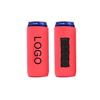 12 OZ Neoprene Slim Magnetic Can Coozie