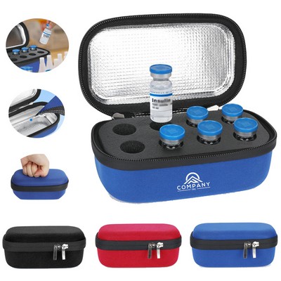Hard Shell Insulin Vial Protector EVA Case for 10ML Short Vials Shockproof Anti-Break Insulin Case