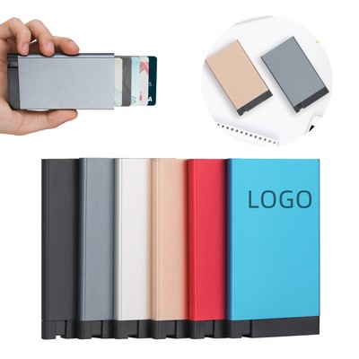 Portable Metal Business Card Case