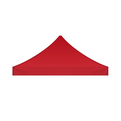 10' Custom Canopy Tent – Sustainable Tent Fabric (Topper Only)