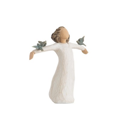 Spring Embrace Resin Figurine Cute Open Arms Nature Decor
