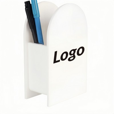 Custom Acrylic Pen Holder with Cartoon Design for Desk Use