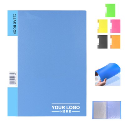 A4 Transparent Presentation File Folder