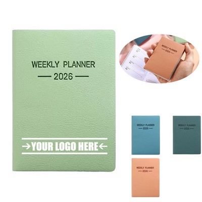 2026 Portable A7 Schedule Notebook