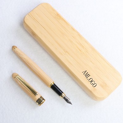 Elegant Wooden Pen Set in Premium Gift Box