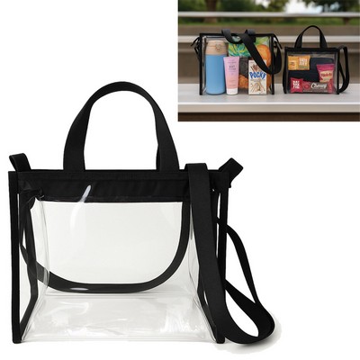 Mini Premium Clear Vinyl Stadium Crossbody