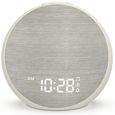 Smart Sunrise Simulation Wake-Up Light Alarm Clock 30 Soothing White Noise Sounds 7-Color Lights