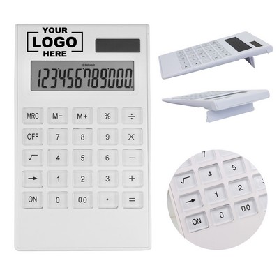 Dual Power 12 Digit Solar Calculator