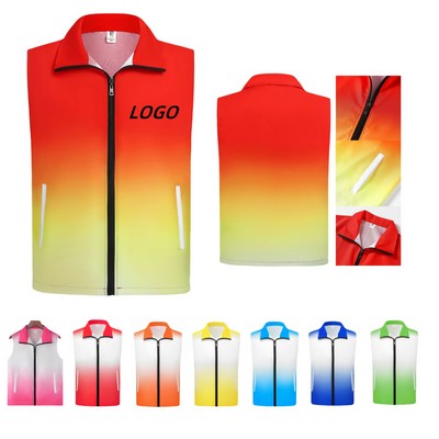 Custom Gradient Vest