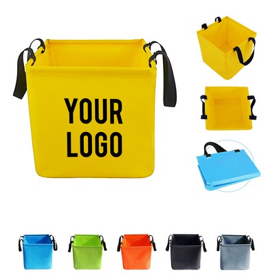 20L Foldable Waterproof PVC Fishing Bucket Bag