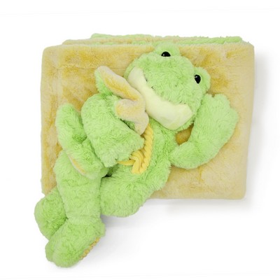 Filip the Frog Blankie Bestie 2-in-1 Blanket & Plush