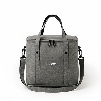 Multi-functional Oxford Cloth Thermal Bag Large Capacity Insulated Lunch Tote Portable Outdoor