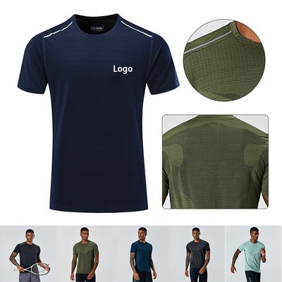 Men's Summer Quick-Dry Fitness Tee
