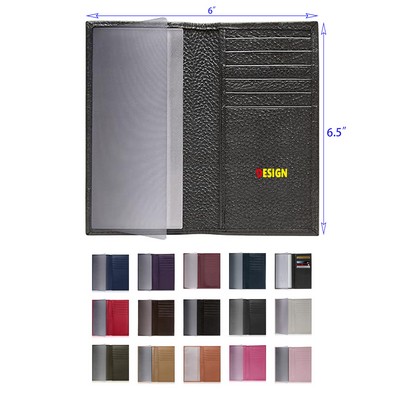 Leather Checkbook Cover Checkbook Holder