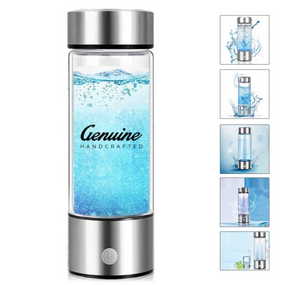 15 Oz Portable Hydrogen Water Ionizer Bottle
