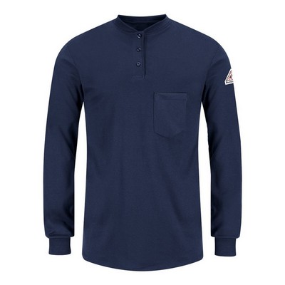 Bulwark Women's Long Sleeve Tagless Henley Shirt - SEL3