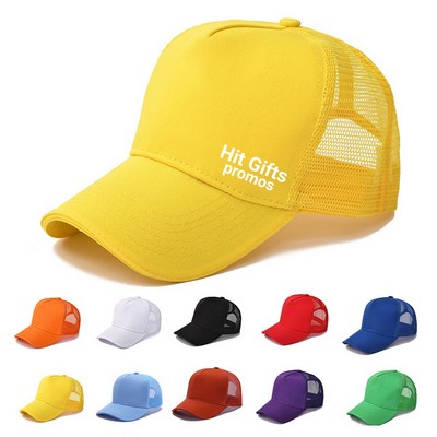 Half Mesh Trucker Cap