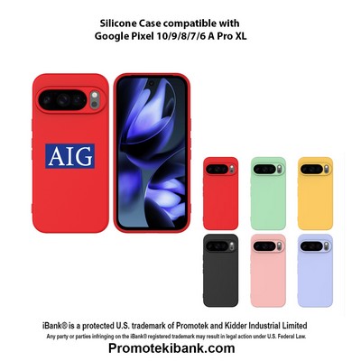iBank ® Google Pixel Silicone Case compatible with Google Pixel 10/9/8/7/6 A Pro XL
