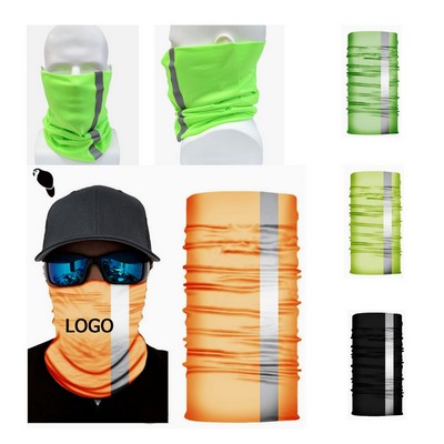 High-Visibility Dust Guard Scarf with Reflective Safety Features