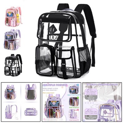 Transparent Pvc Backpack