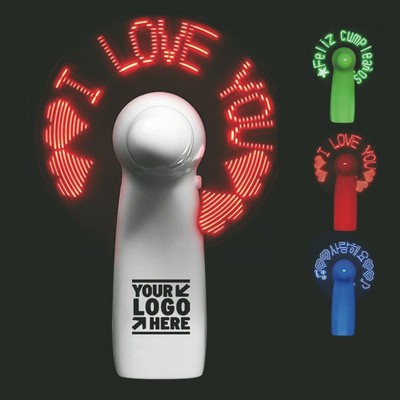 Programmable LED Message USB Fan