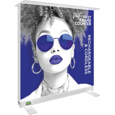 Vector Fast Frame Rechargeable Light Box Counter with Battery
