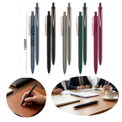 0.5mm Premium Metal Rollerball Pen Personalized Business Signature Pen