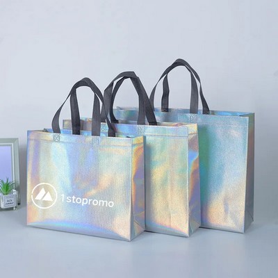Laser Colored Film Non-Woven Handbag