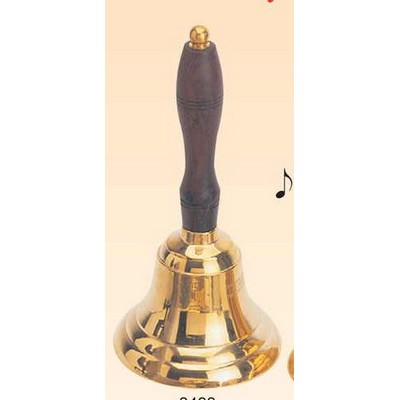 Brass Bell w/Wooden Handle